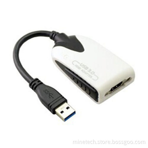 USB to HDMI adapter, supports full HD 1080p